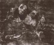 Gustave Courbet Injured man Sweden oil painting artist